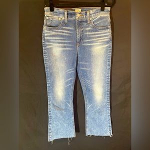J.Crew Size 29 Mid-Rise Crop Flare